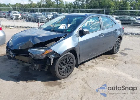 2018 Toyota Corolla Le из США, поврежденный, VIN 2T1BURHEXJC117173